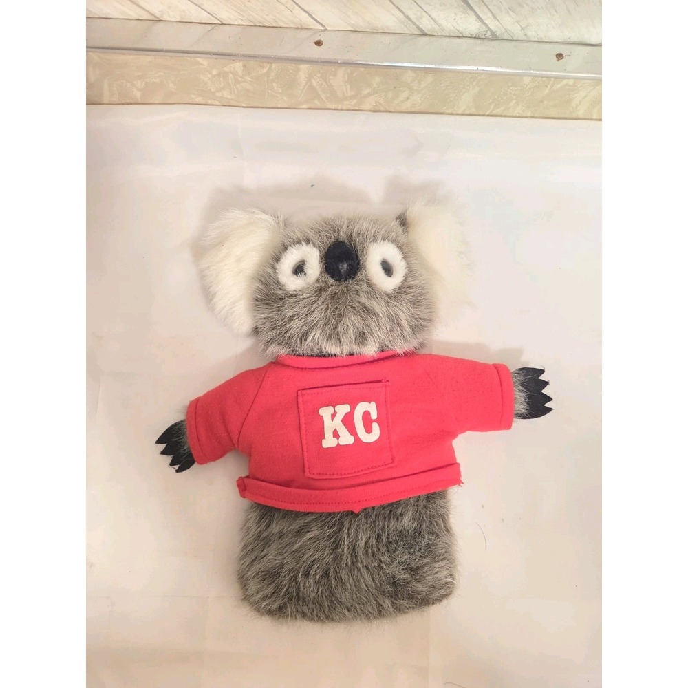 Vintage Harcourt Brace Koala Bear Hand Puppet Stuffed Animal Plush RARE